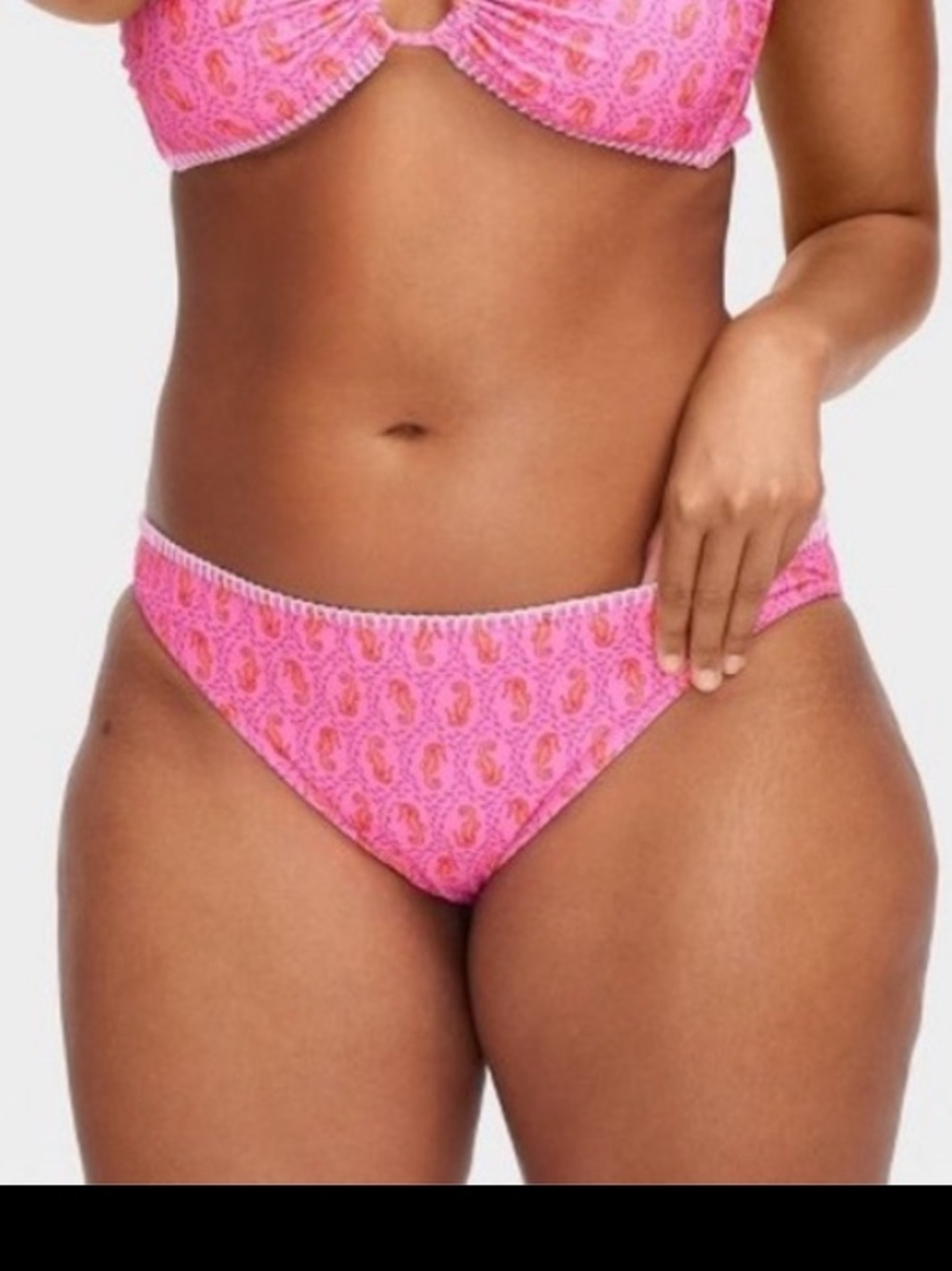 New Roller Rabbit x Target Seahorses & Stripes Reversible Bikini Bottoms